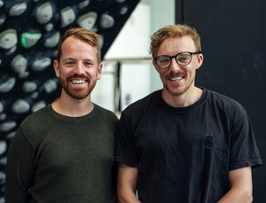 Louis Parkinson and Joel Robertson, authors of Get a Grip: A climbers’ route to stronger mindset & better mental health 9781839813047