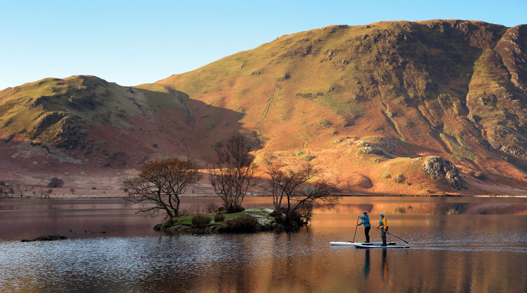 Photo from Stand-up Paddleboarding in the Lake District by Jo Moseley. Photo by Jumpy James