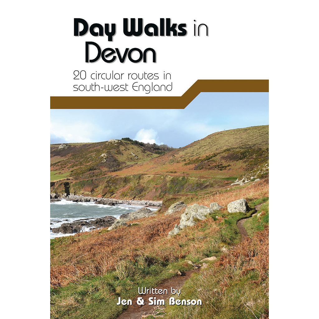 Day Walks in Devon - Adventure Books by Vertebrate Publishing