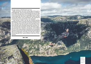 Mastermind features inspiring stories from climbers such as Chris Sharma, Ben Moon, Sandy Allen and Tommy Caldwell.