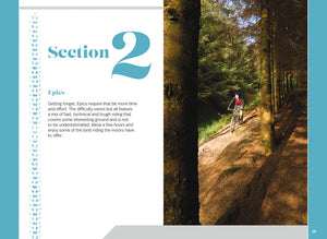 Sample pages from North York Moors Mountain Biking 2023 second edition by Tony Harker