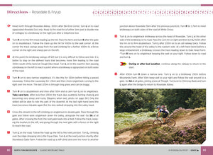 Sample pages from North York Moors Mountain Biking 2023 second edition by Tony Harker