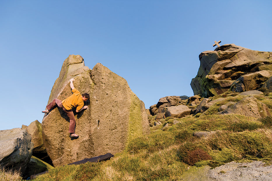 Summer Bouldering Climbing Gritstone Tips Dave Parry 9781839811623 Grit Blocs 
