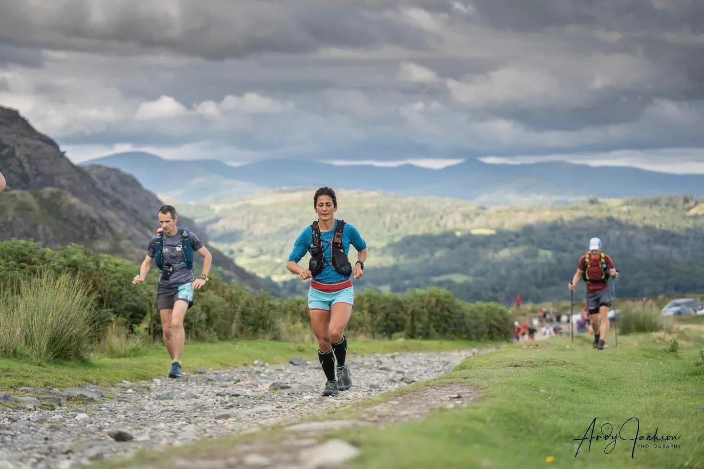 Sabrina Verjee wins the Women's Lakeland 100