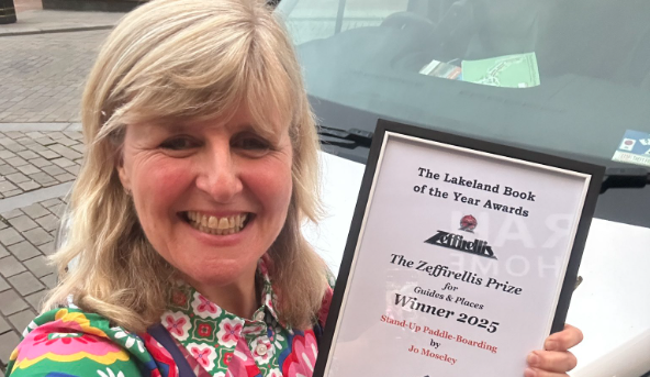 Jo Moseley wins Lake Book Award category prize