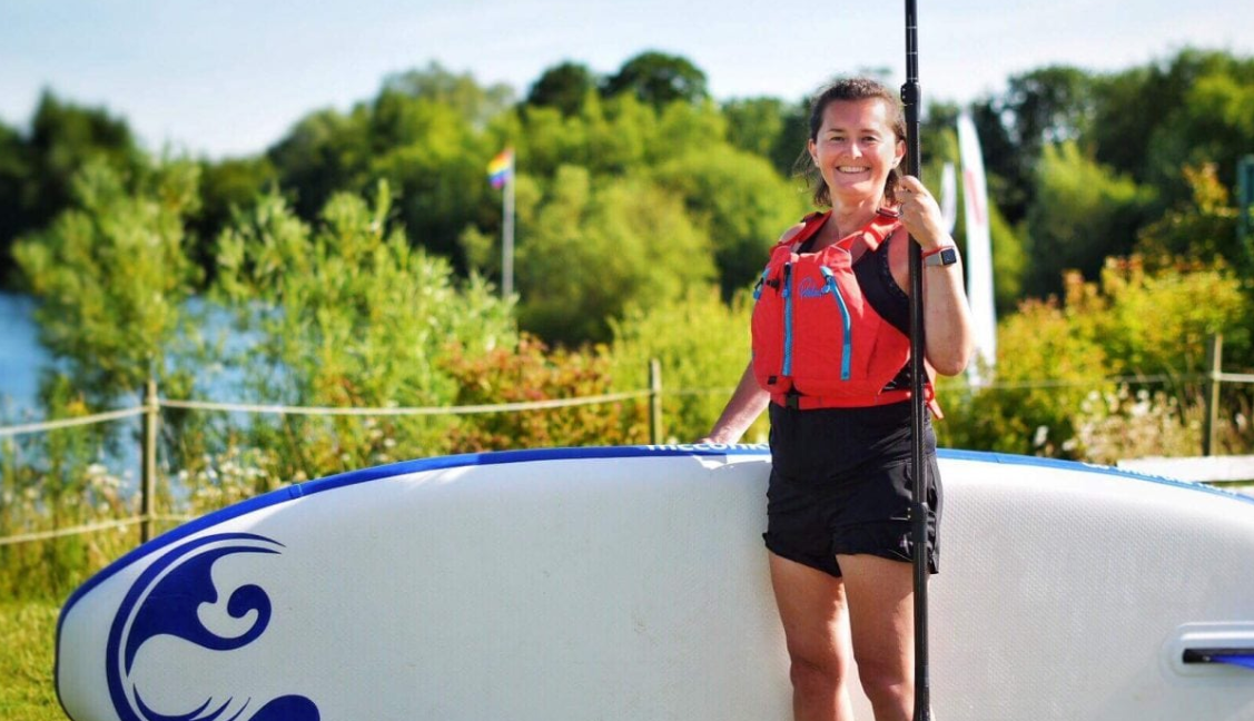 SUP Yoga: Finding balance on and off the water