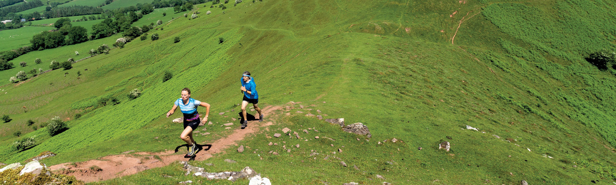 Running in the Brecon Beacons National Park