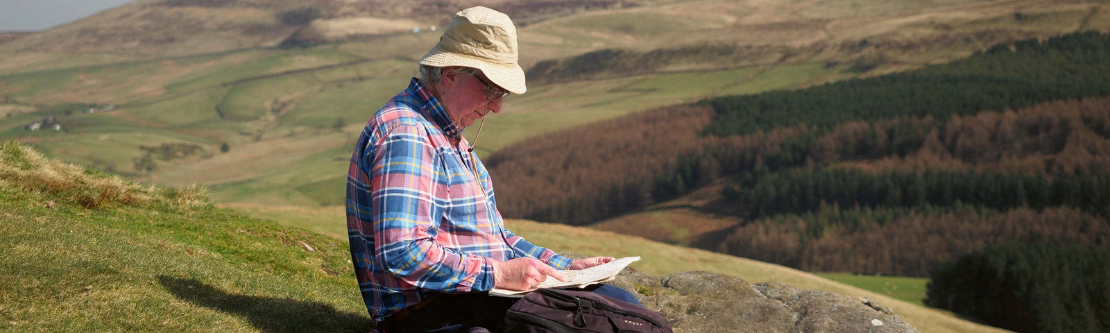 Map reading photo taken from 1001 Walking Tips by Paul Besley