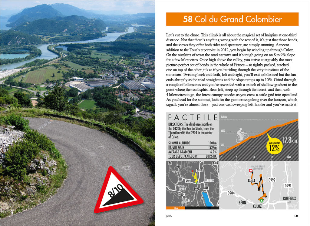 100 Greatest Cycling Climbs Tour de France Simon Warren 9781839812354 sample pages 3