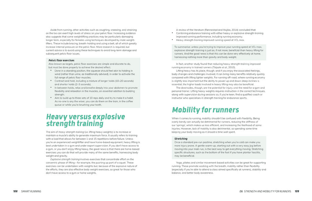 Smart Running by Jen and Sim Benson sample pages