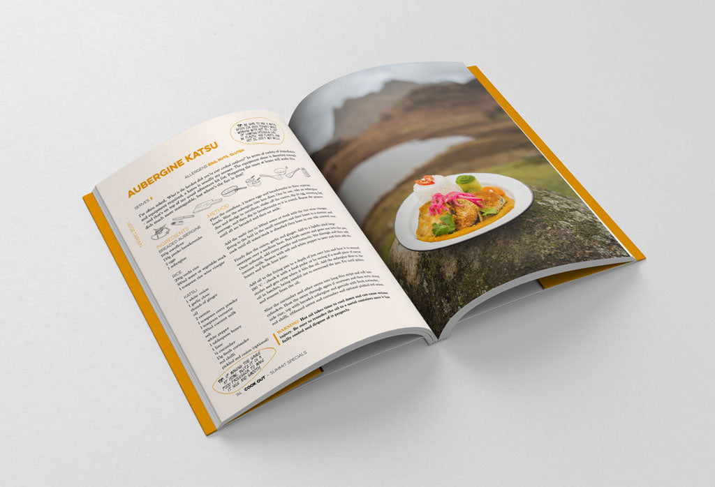 Sample page from Cook Out by Harrison Ward aka Fell Foodie