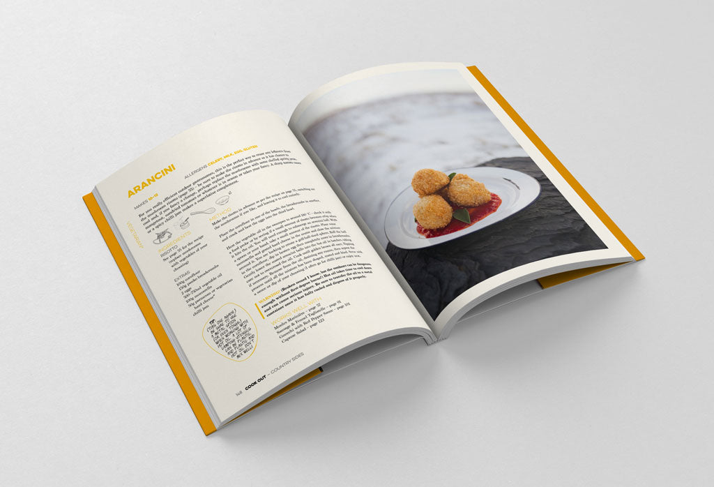 Sample page from Cook Out by Harrison Ward aka Fell Foodie