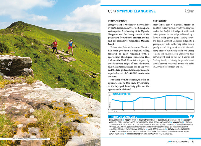 Brecon Beacons Trail Running - Adventure Books by Vertebrate Publishing