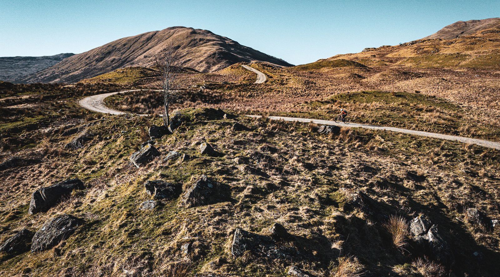 Photo from Gravel Rides Loch Lomond & The Trossachs by Markus Stitz, published by Vertebrate Publishing