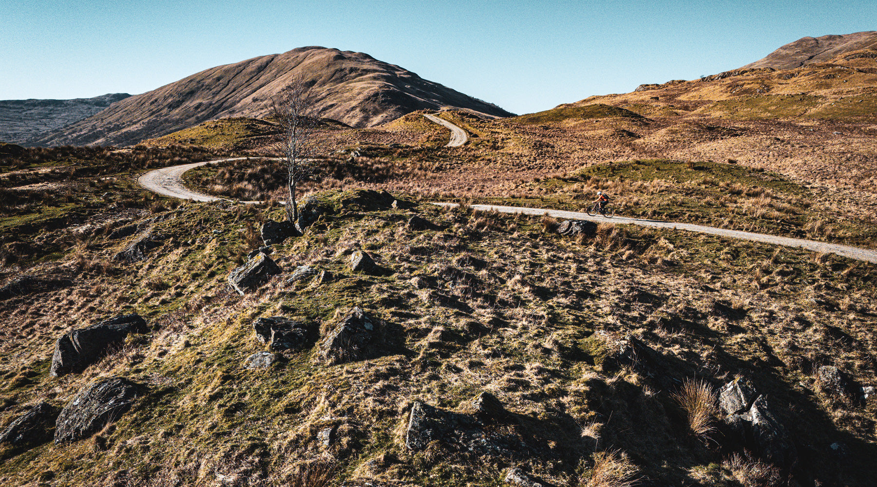 Photo from Gravel Rides Loch Lomond & The Trossachs by Markus Stitz, published by Vertebrate Publishing