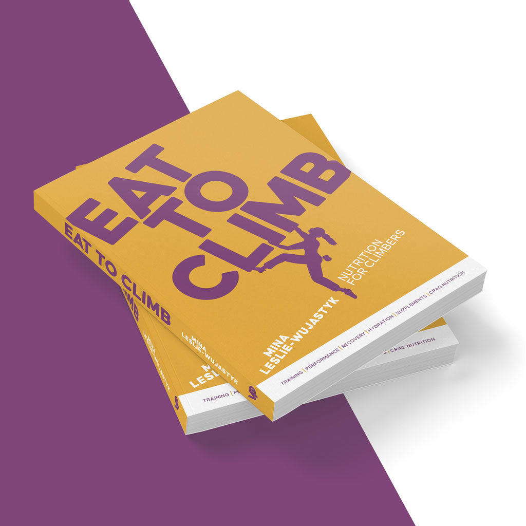 Eat to Climb – Nutrition for Climbers – by Mina Leslie-Wujastyk cover image 9781839812729