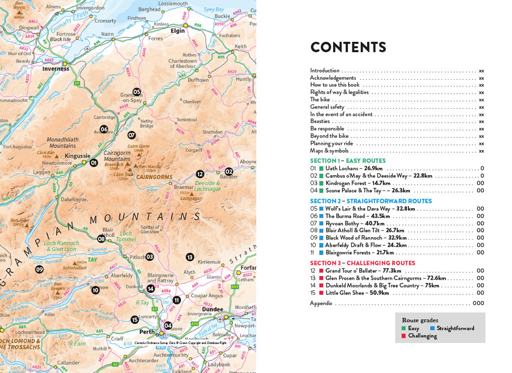 Gravel Rides Cairngorms and Perthshire Markus Stitz 9781839812613 sample pages