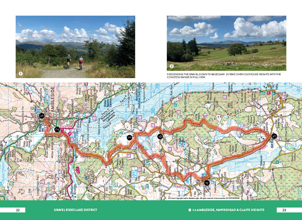 Gravel Rides Lake District sample pages 9781839811845