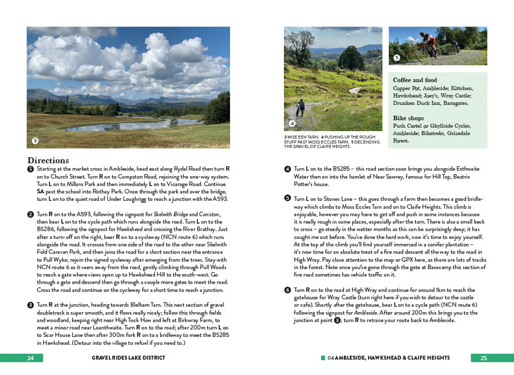 Gravel Rides Lake District sample pages 9781839811845
