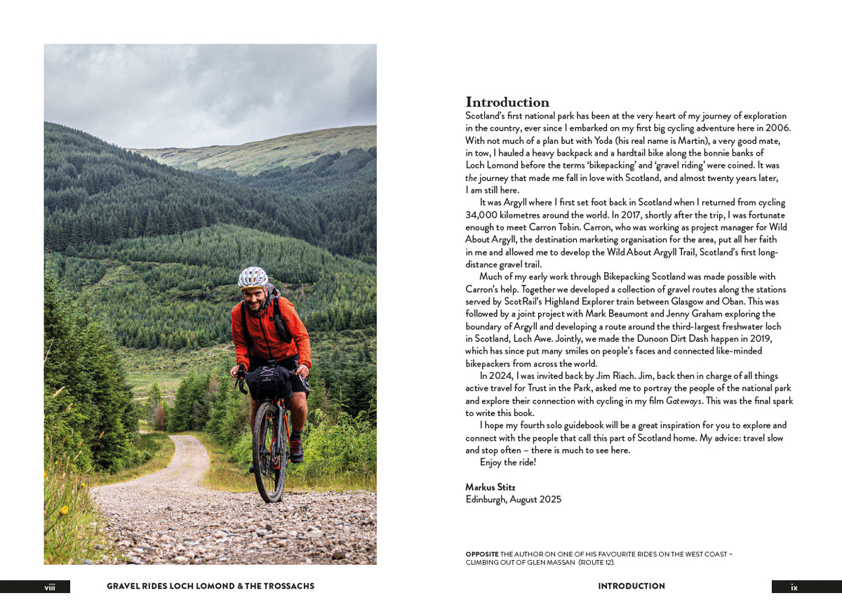 Gravel Rides Loch Lomond & The Trossachs by Markus Stitz 9781839812781 Sample Pages