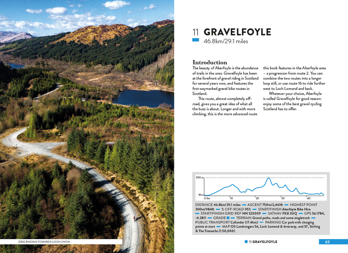 Gravel Rides Loch Lomond & The Trossachs by Markus Stitz 9781839812781 Sample Pages