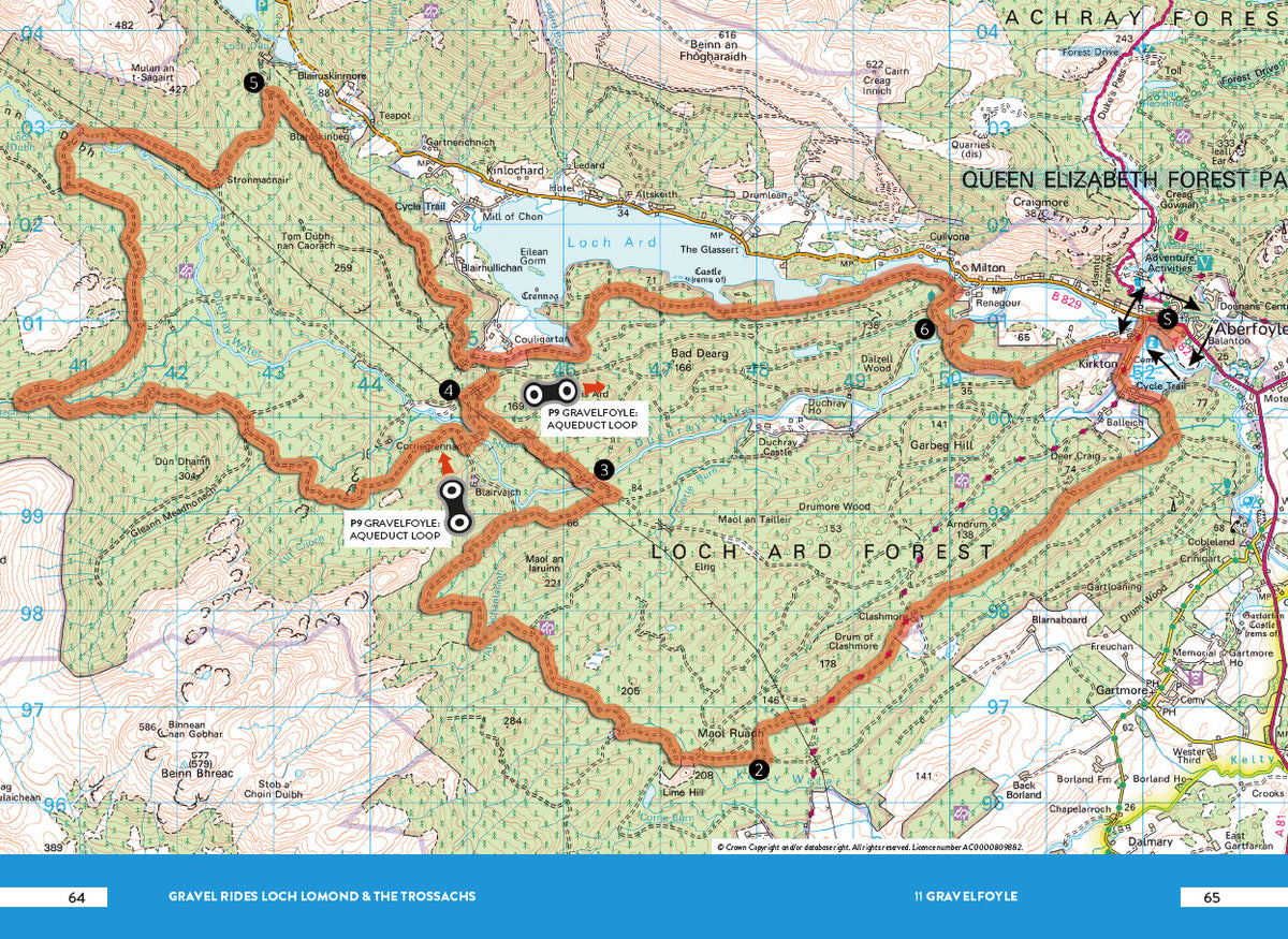 Gravel Rides Loch Lomond & The Trossachs by Markus Stitz 9781839812781 Sample Pages