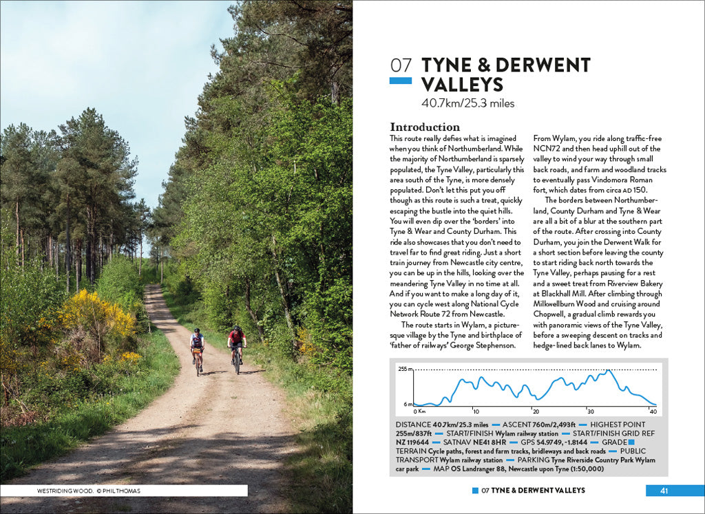 Gravel Rides Northumberland by Jordan Matthews 9781839812859 sample pages