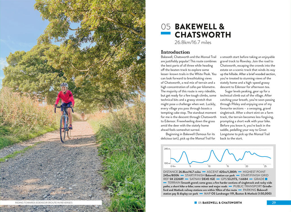 Gravel Rides Peak District sample pages