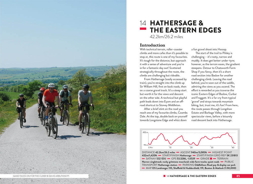 Gravel Rides Peak District sample pages