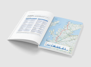 Sample pages from Great Scottish Walks, the Walkhighlands guide to Scotland's best long-distance trails, written by Helen and Paul Webster