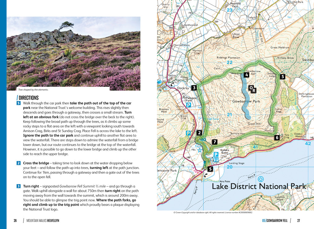 Mountain Walks Helvellyn | Adventure Books by Vertebrate Publishing