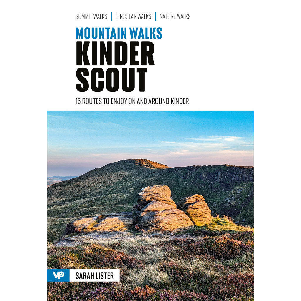 Mountain Walks Kinder Scout by Sarah Lister cover image 9781839812040