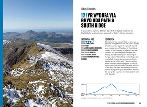 Mountain Walks Yr Wyddfa/Snowdon by Kate Worthington sample pages 9781839812026