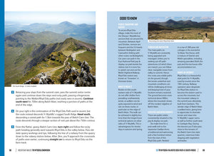 Mountain Walks Yr Wyddfa/Snowdon by Kate Worthington sample pages 9781839812026