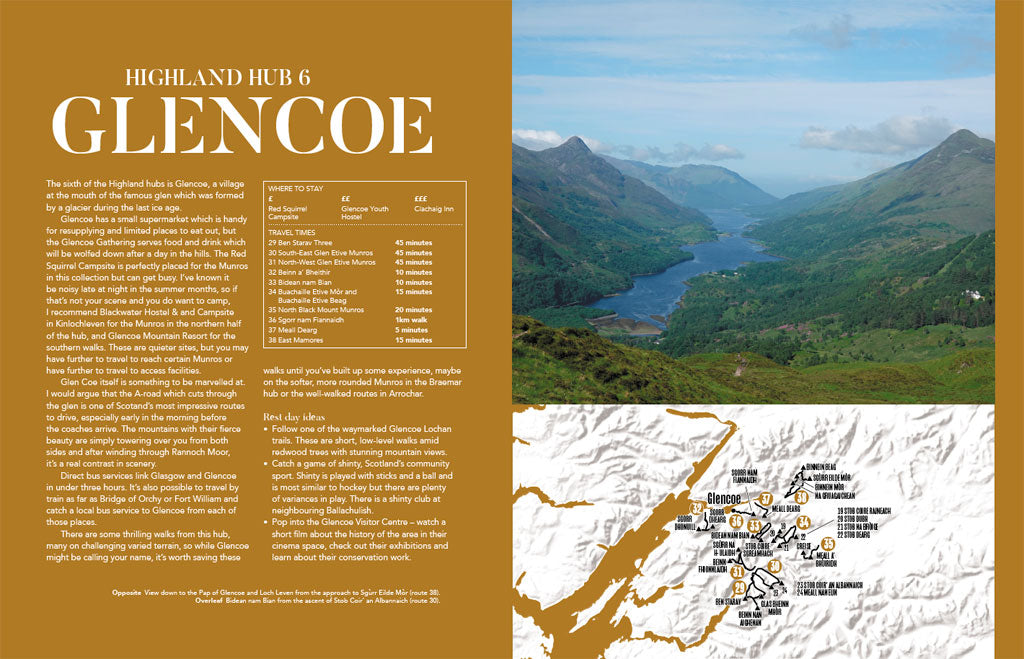 Peak Bagging Munros Volume 1 by Nicola Hardy 9781839812583 Sample Pages