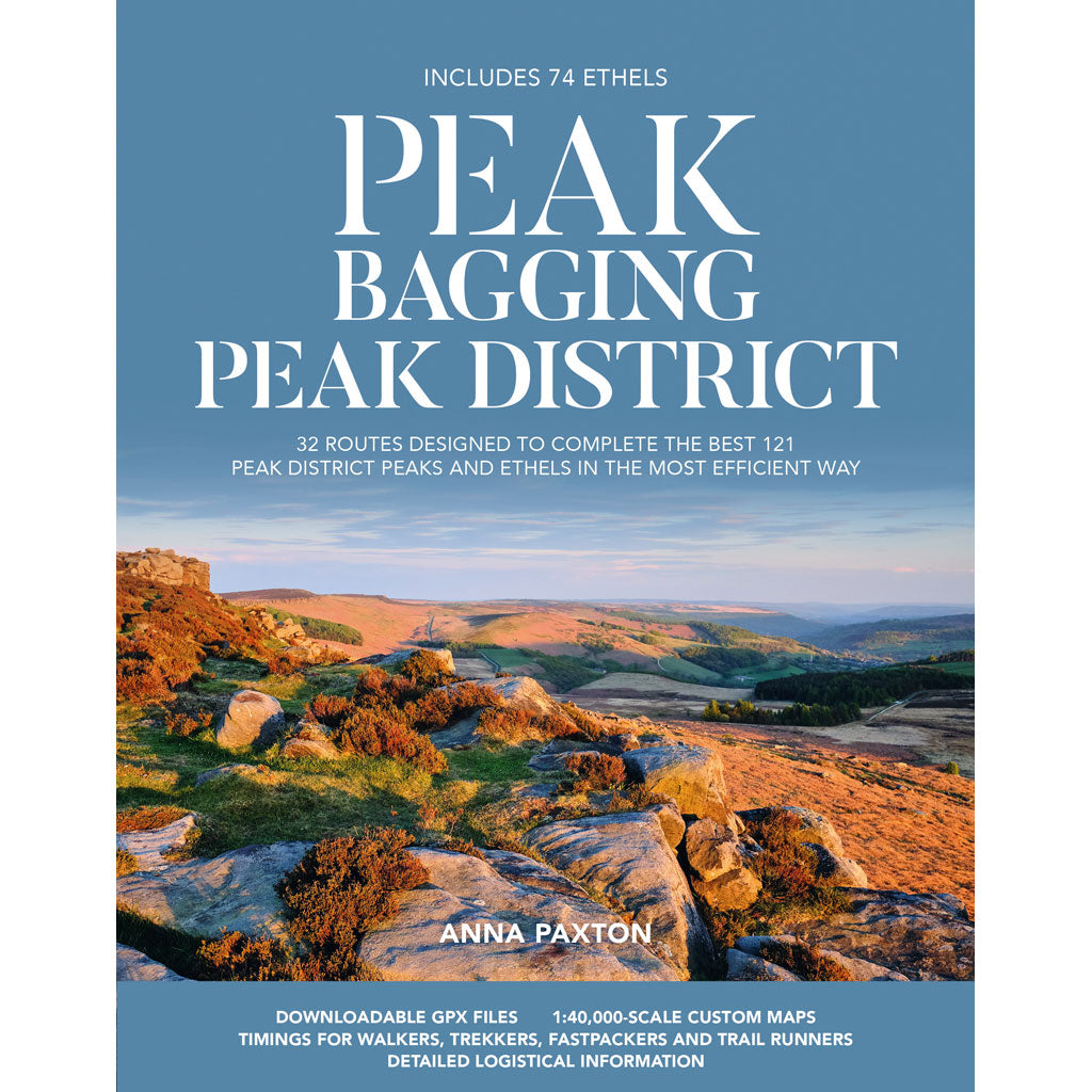 Peak Bagging Peak District by Anna Paxton 9781839812675 book cover image