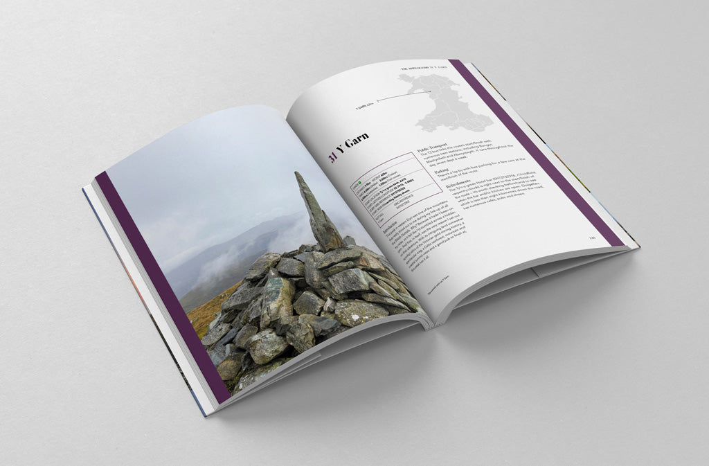 Peak Bagging Wales by Will Renwick sample pages 9781839812958