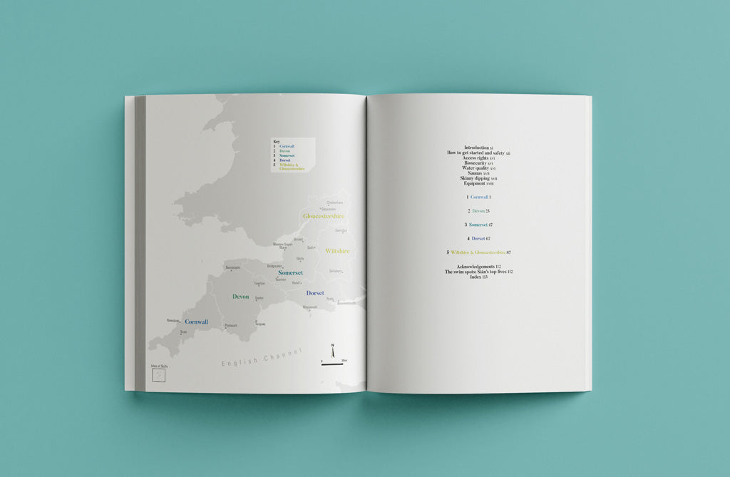 Swimming Wild in South West England by Sian Lewis sample pages