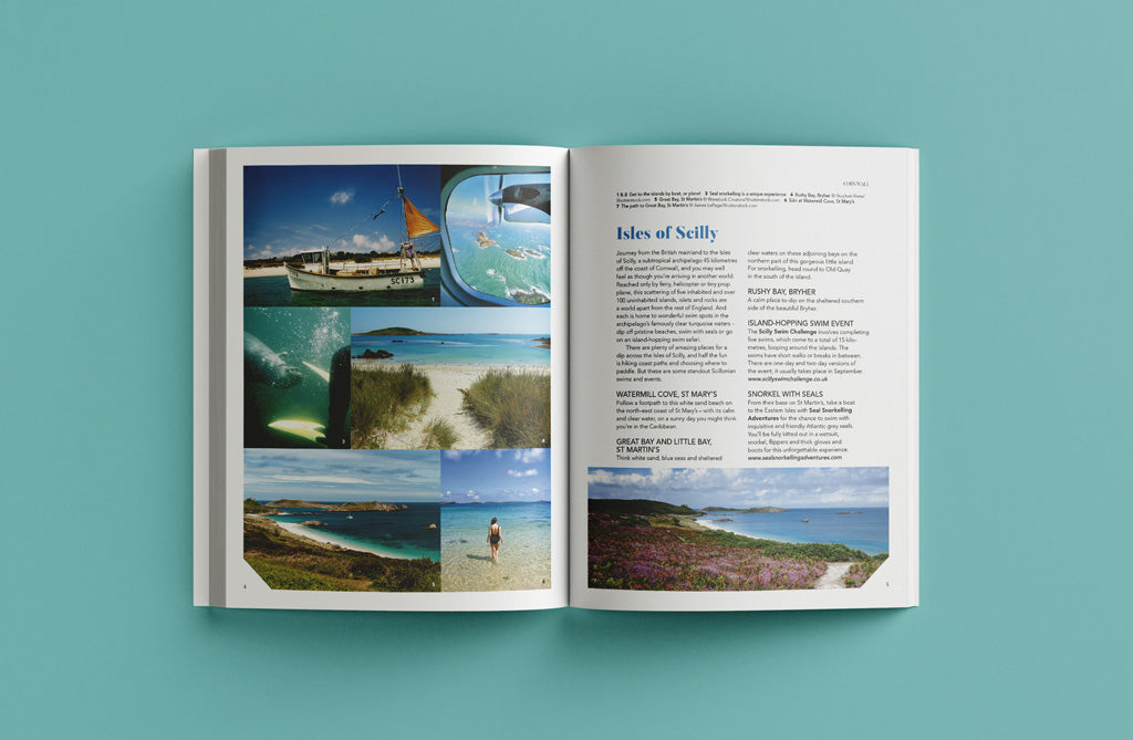 Swimming Wild in South West England by Sian Lewis sample pages