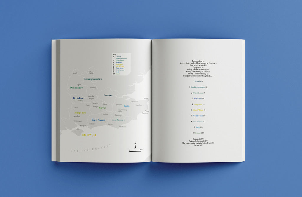 Swimming Wild in South East England by Natasha Sones 9781839812903 sample pages