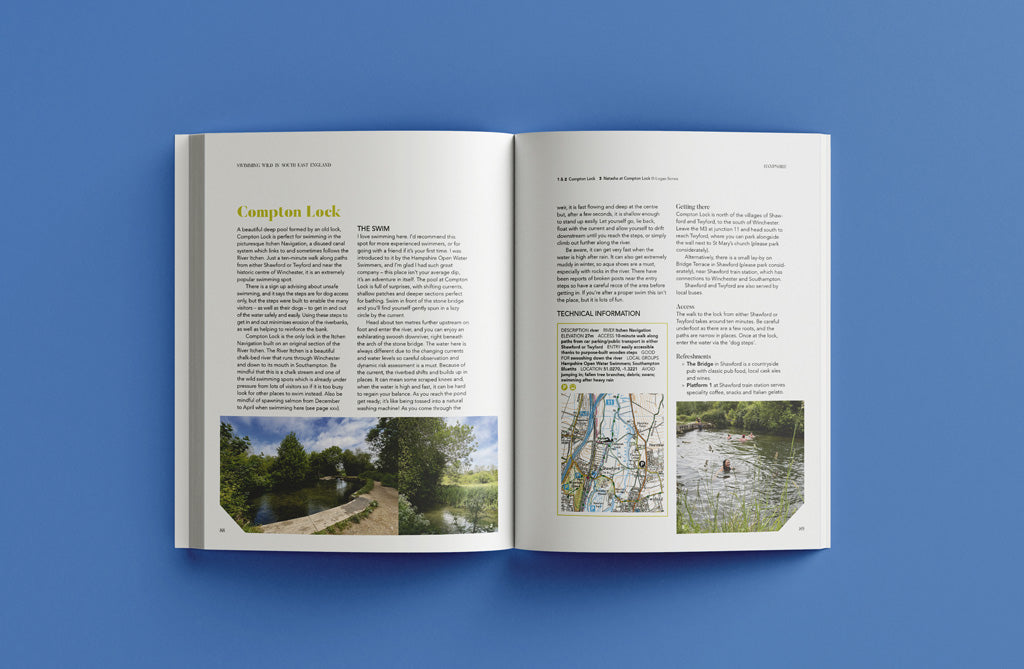 Swimming Wild in South East England by Natasha Sones 9781839812903 sample pages