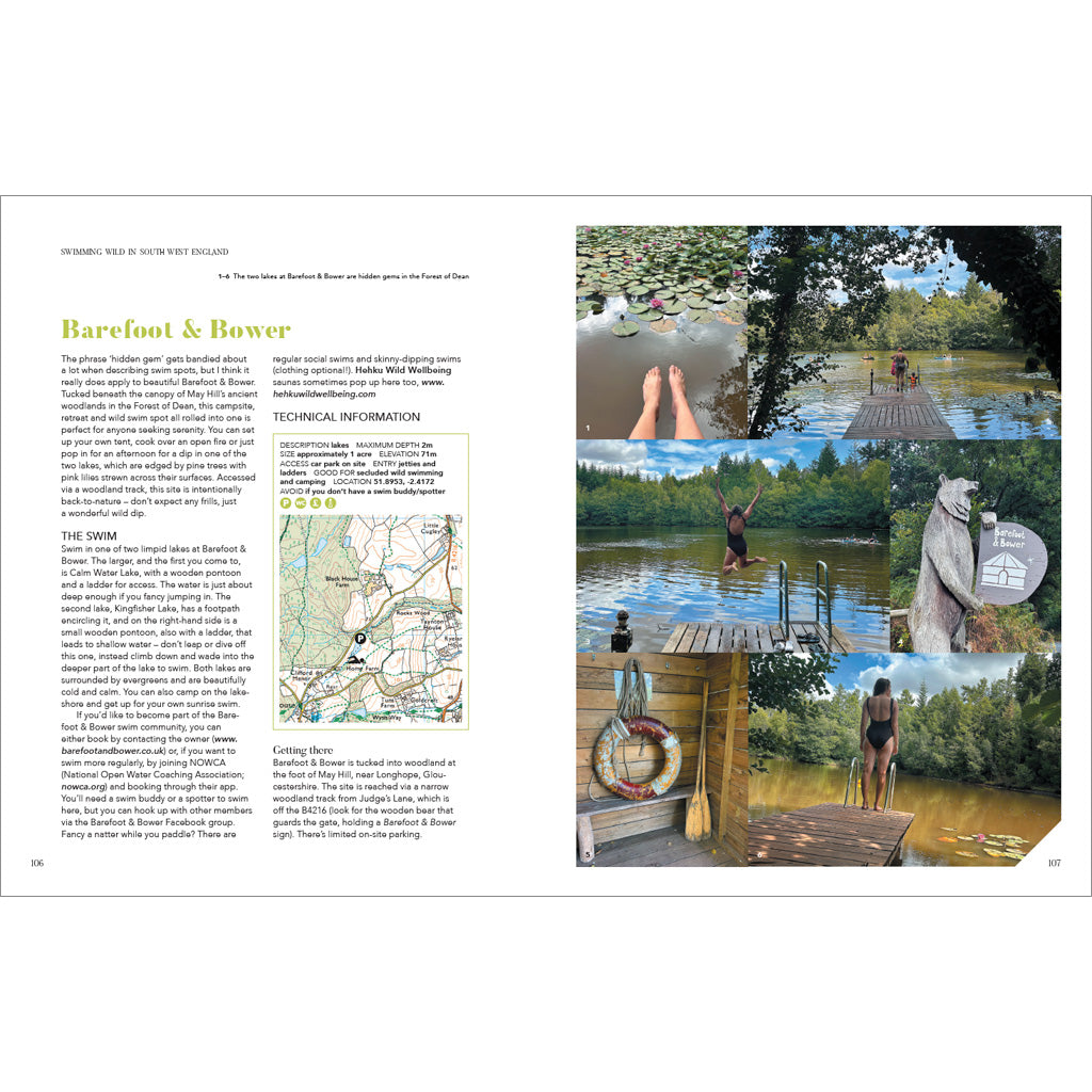 Swimming Wild in South West England by Sian Anna Lewis 9781839812934 sample pages