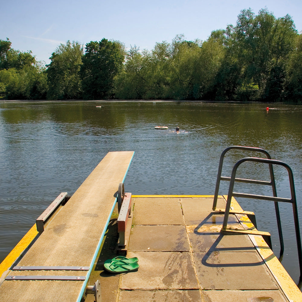 The City of London Corporation photo of Hampstead Ponds from Swimming Wild in South East England by Natasha Sones 9781839812903