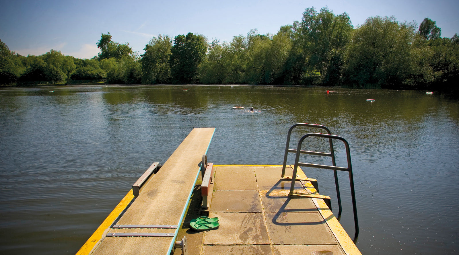 The City of London Corporation photo of Hampstead Ponds from Swimming Wild in South East England by Natasha Sones 9781839812903