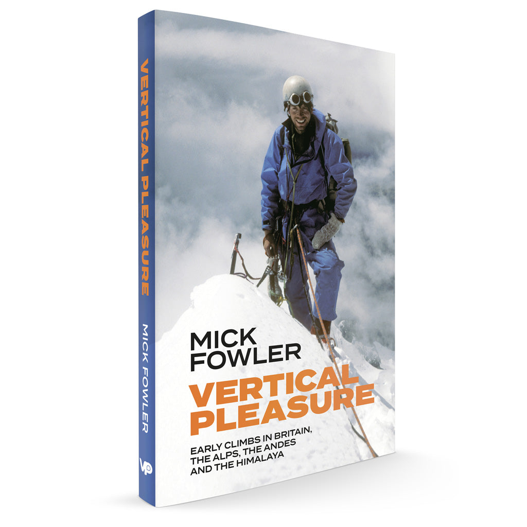 Vertical Pleasure by Mick Fowler 9781839813245 book cover mock-up