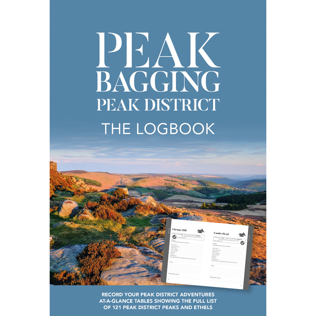Peak Bagging Peak District Logbook cover image 9781839813238