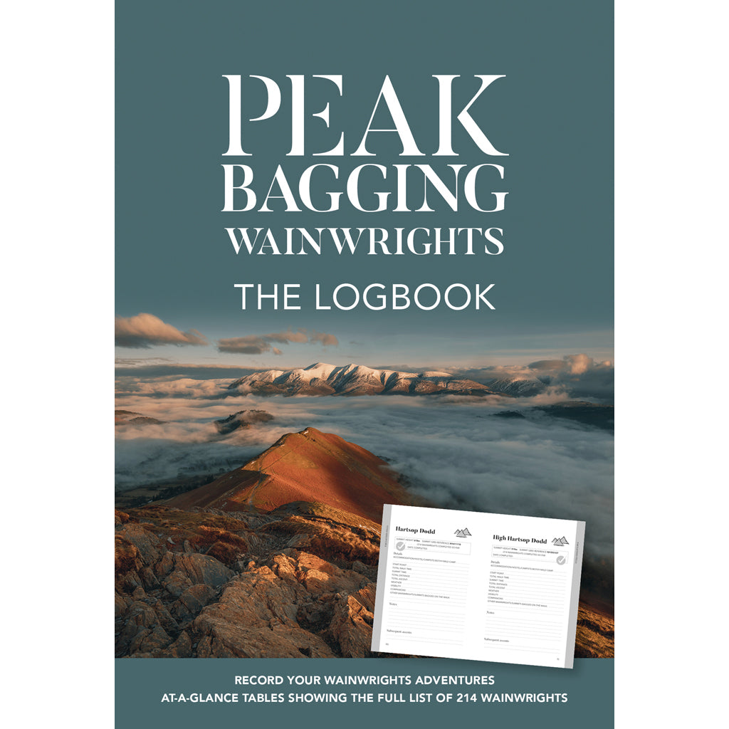 Peak Bagging Wainwrights The Logbook cover image 9781839812989