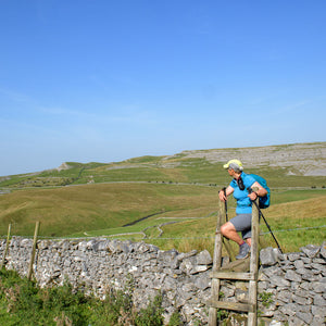 Hannah Collingridge, author of Mountain Walks Yorkshire Three Peaks. Photo by Joolze Dymond