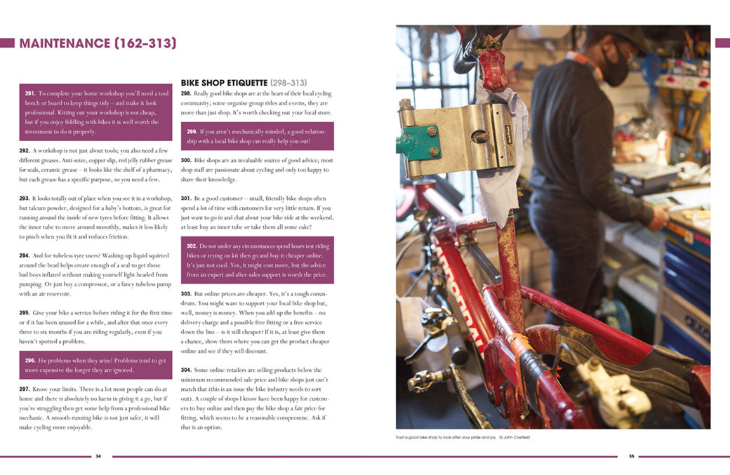 1001 Cycling Tips - Adventure Books by Vertebrate Publishing