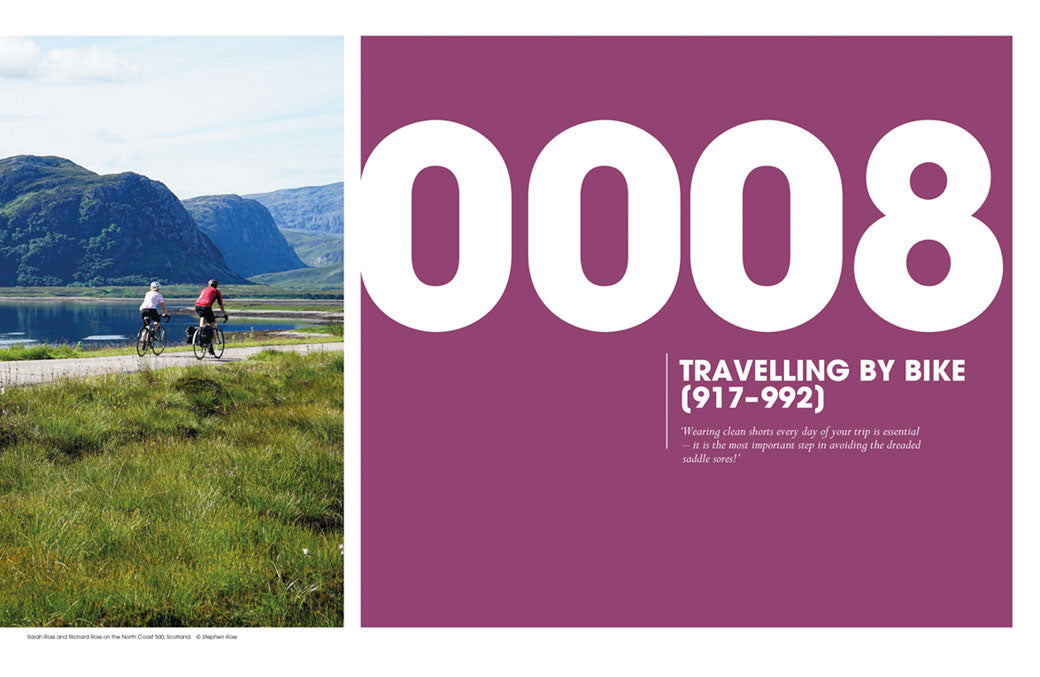 1001 Cycling Tips - Adventure Books by Vertebrate Publishing